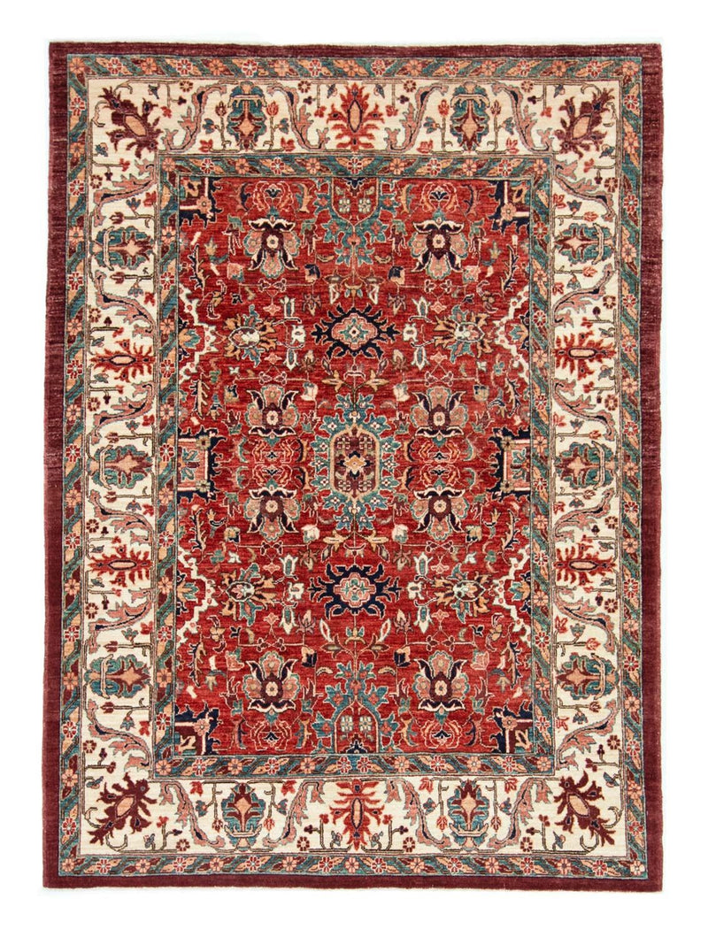 Ziegler Teppich - Ariana 200 x 148 cm - dunkelrot
