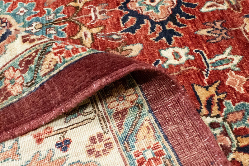 Ziegler Teppich - Ariana 200 x 148 cm - dunkelrot