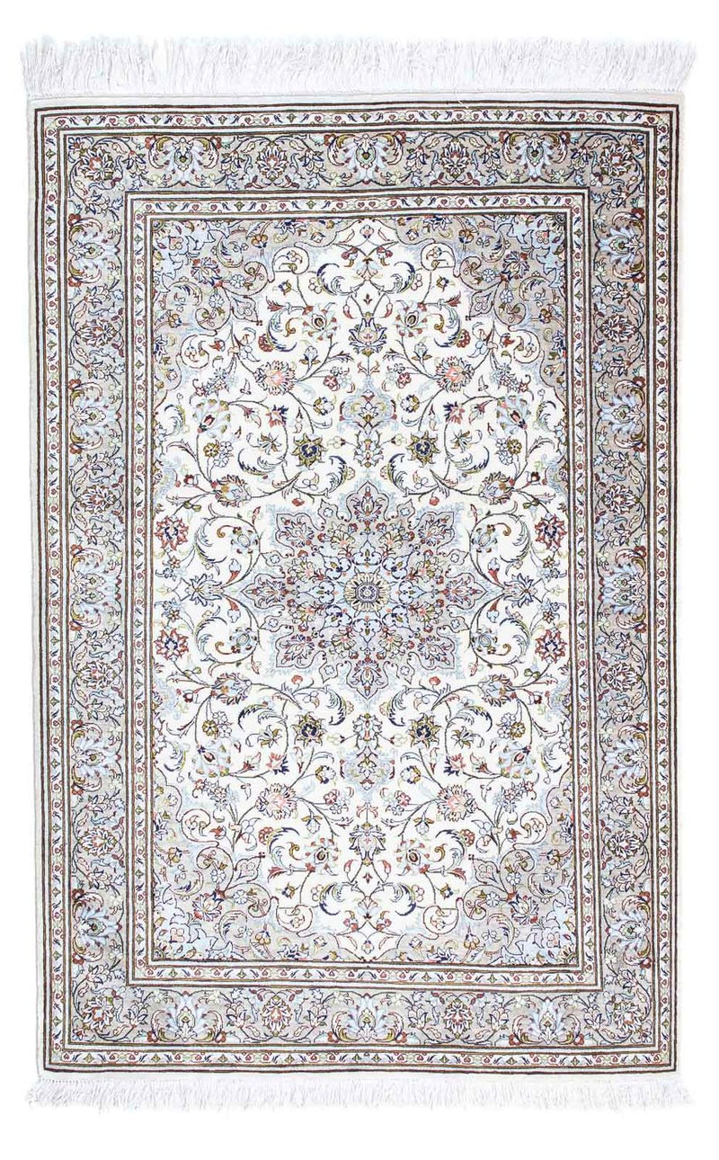 Perserteppich - Ghom 121 x 80 cm - beige
