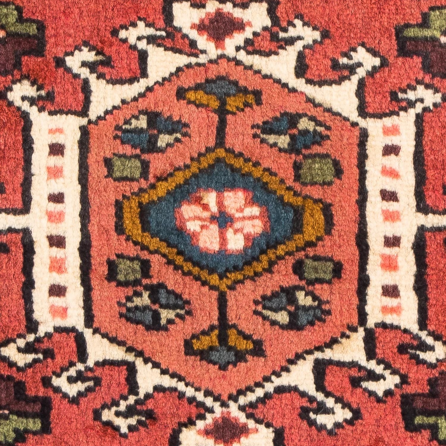 Perserteppich - Nomadic 100 x 65 cm - hellrot