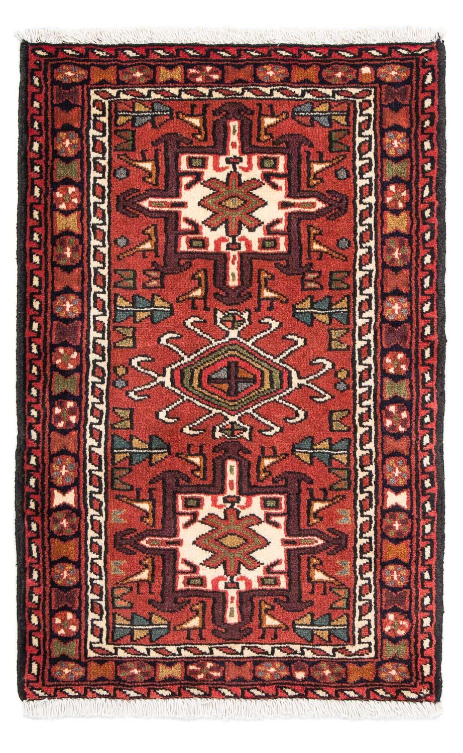 Perserteppich - Nomadic 100 x 65 cm - braun