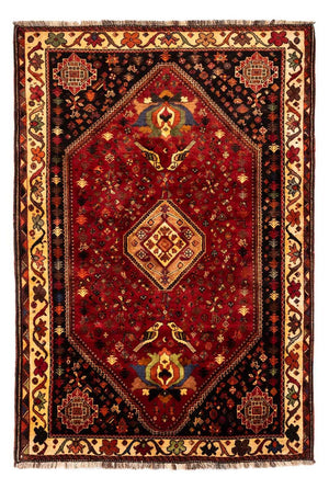 Perserteppich - Nomadic 270 x 180 cm - dunkelrot