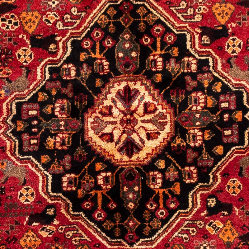 Perserteppich - Nomadic 237 x 175 cm - dunkelrot
