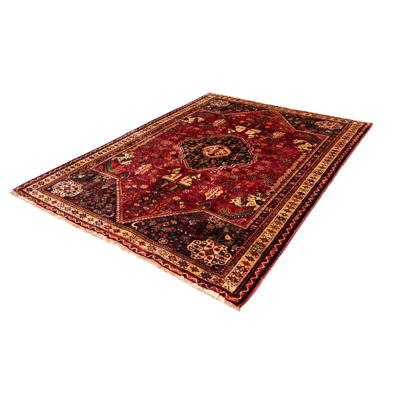 Perserteppich - Nomadic 237 x 175 cm - dunkelrot