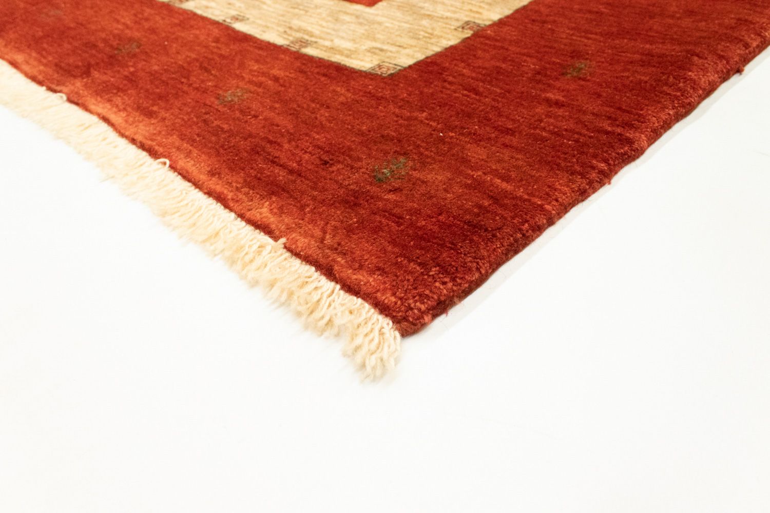Gabbeh Teppich - Perser 215 x 180 cm - rot