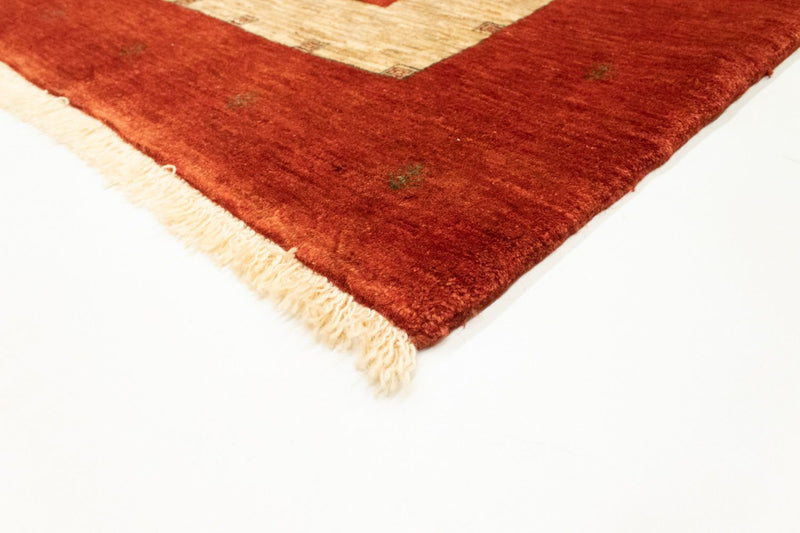Gabbeh Teppich - Perser 215 x 180 cm - rot