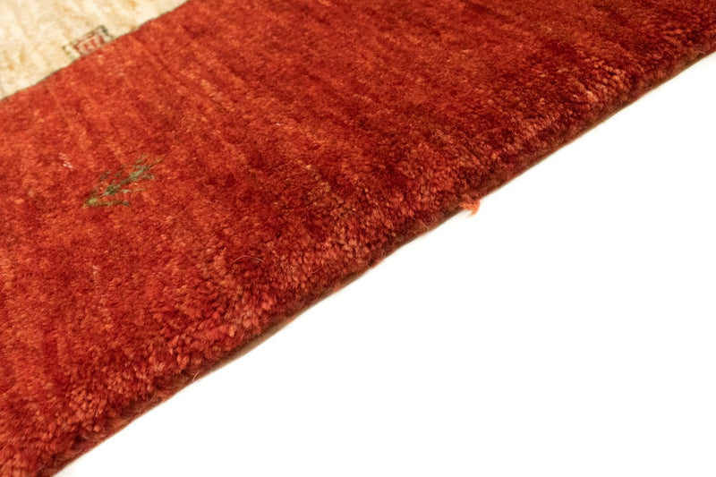 Gabbeh Teppich - Perser 215 x 180 cm - rot
