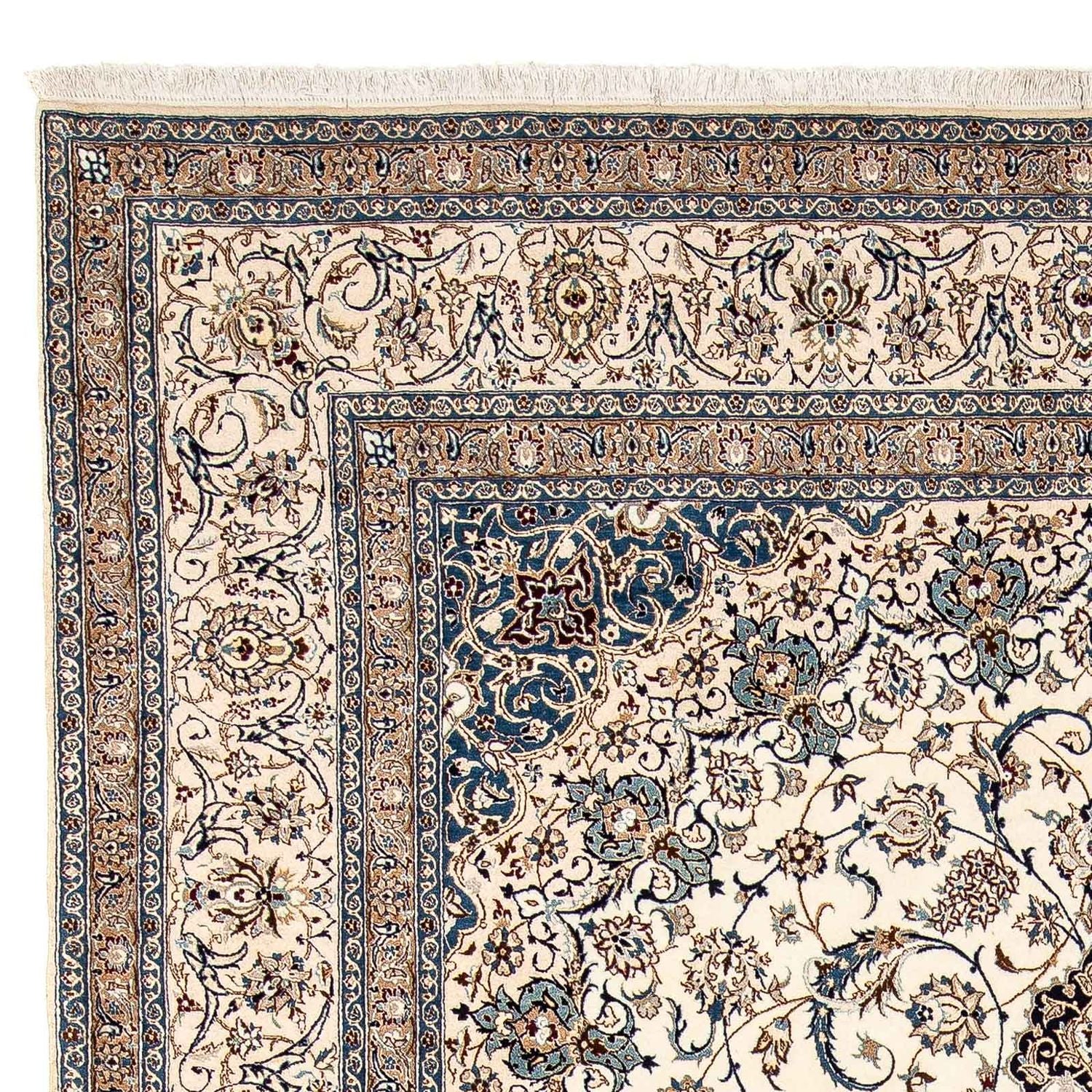 Perserteppich - Nain - Premium 310 x 210 cm Teppich Wohnzimmer