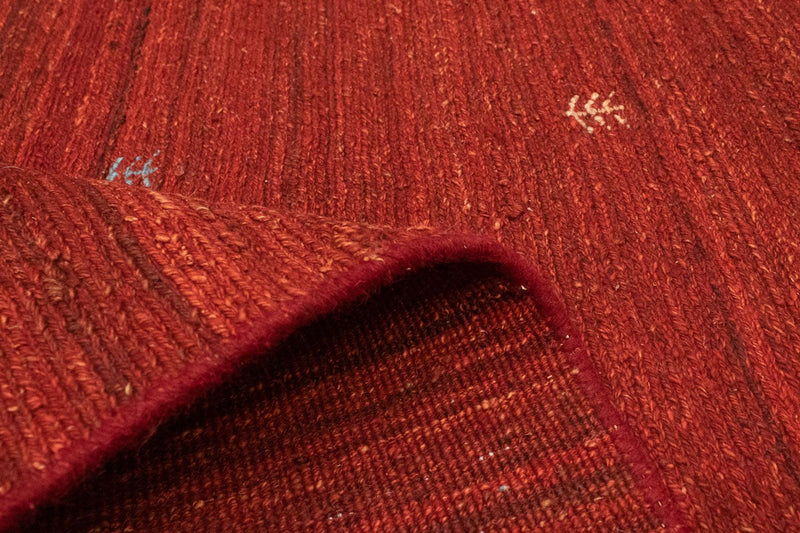 Gabbeh Teppich - Perser 189 x 152 cm - rot