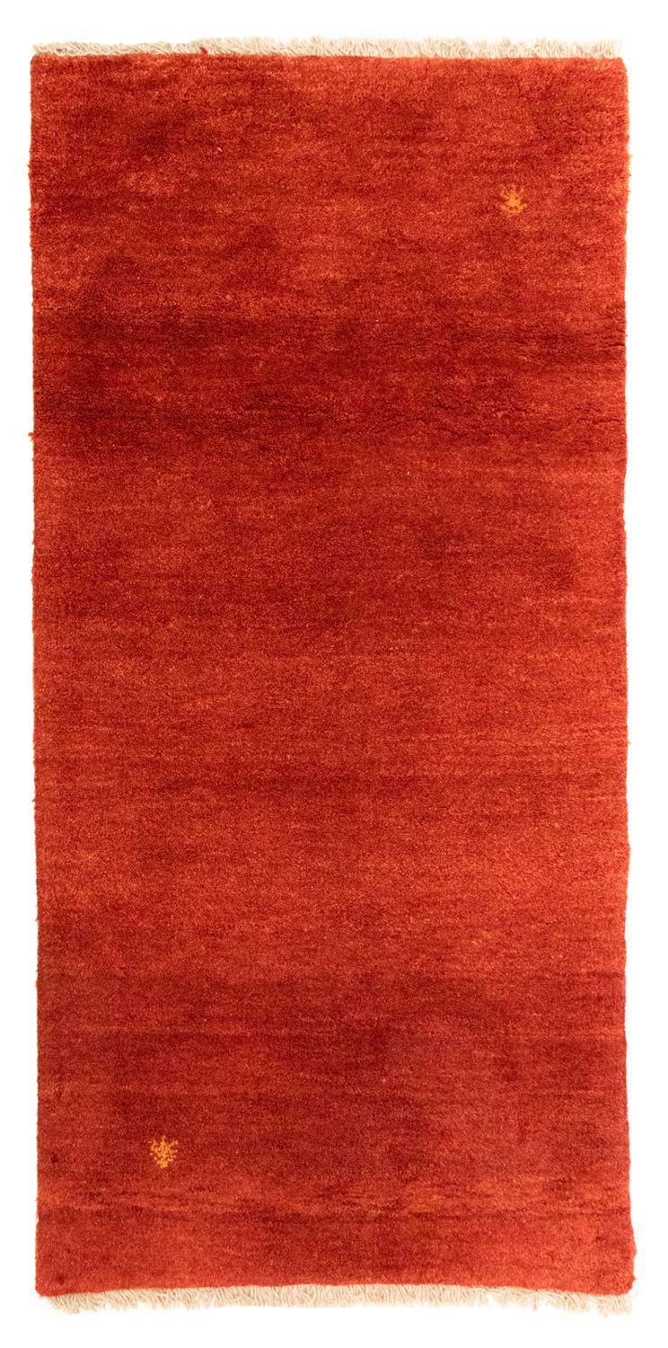 Gabbeh Teppich - Perser 143 x 64 cm - rot