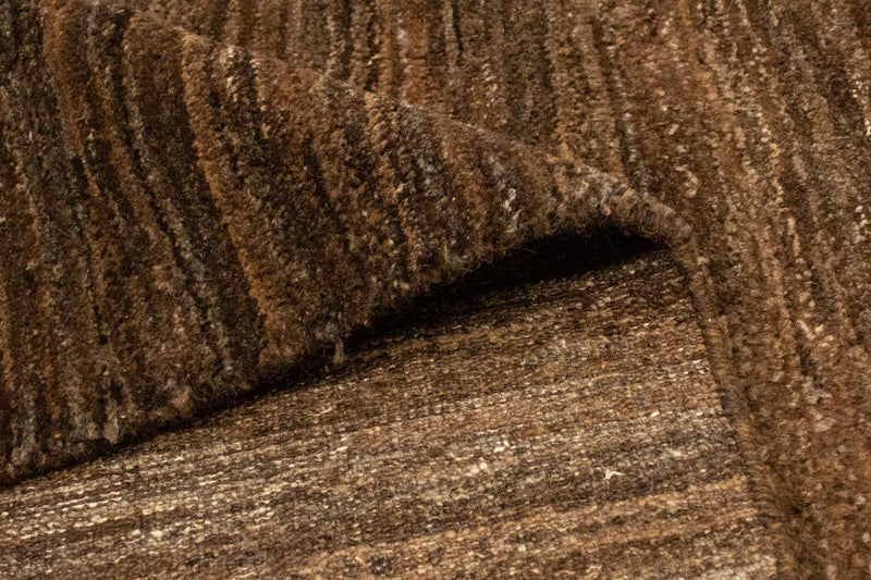Gabbeh Teppich - Indus 245 x 170 cm - dunkelbraun