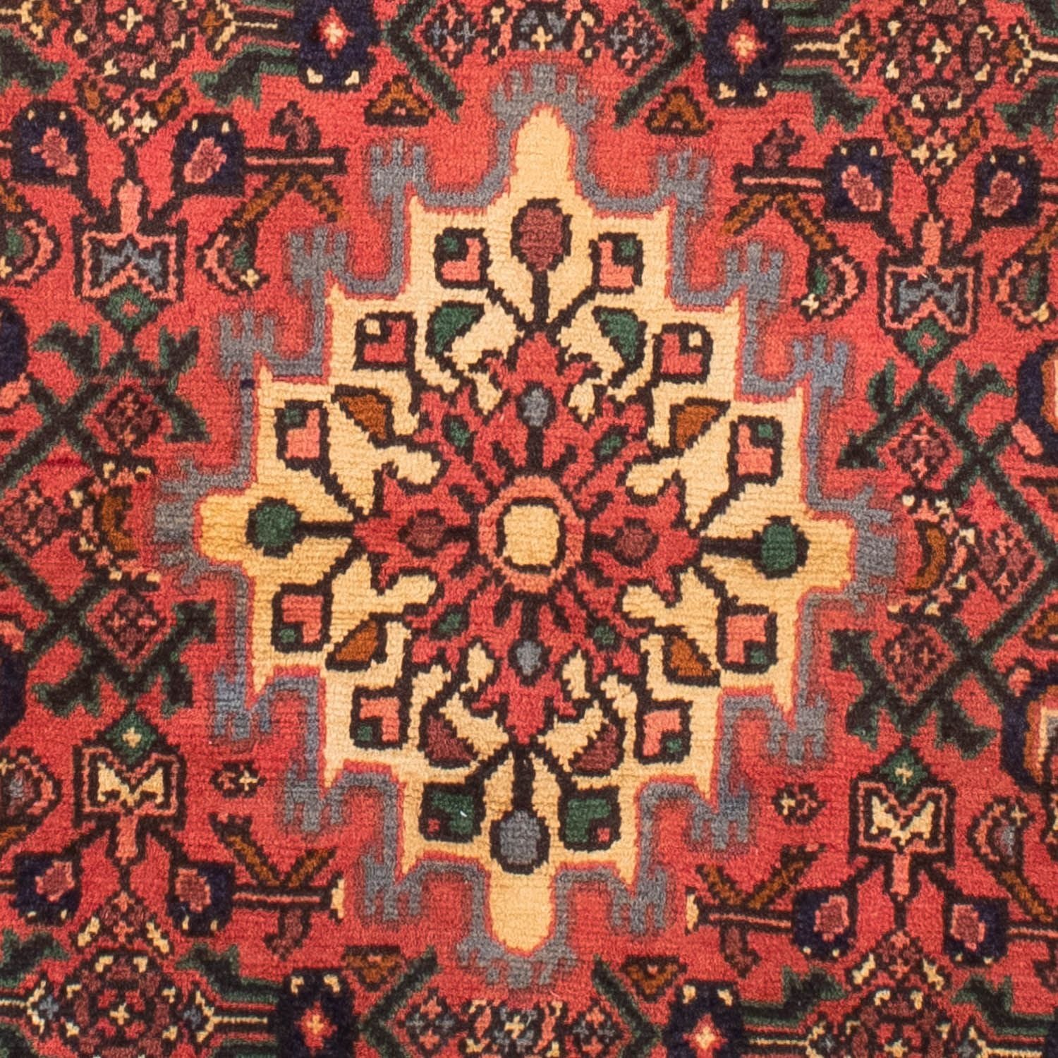 Perserteppich - Nomadic 160 x 100 cm - dunkelrot