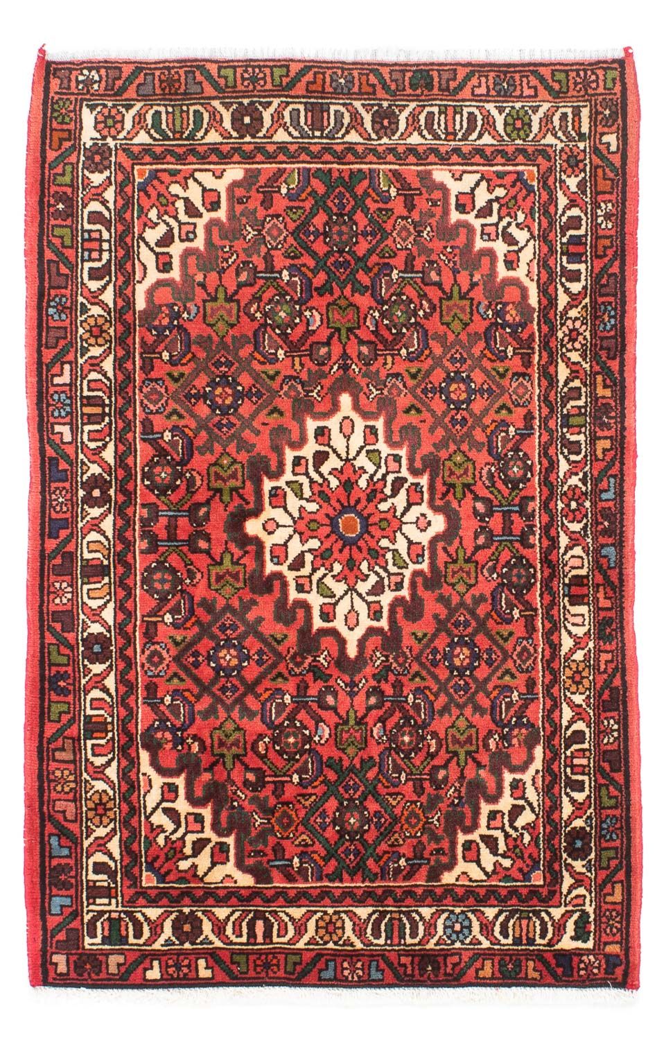 Perserteppich - Nomadic 150 x 100 cm - rot