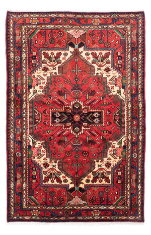 Perserteppich - Nomadic 212 x 130 cm - dunkelrot