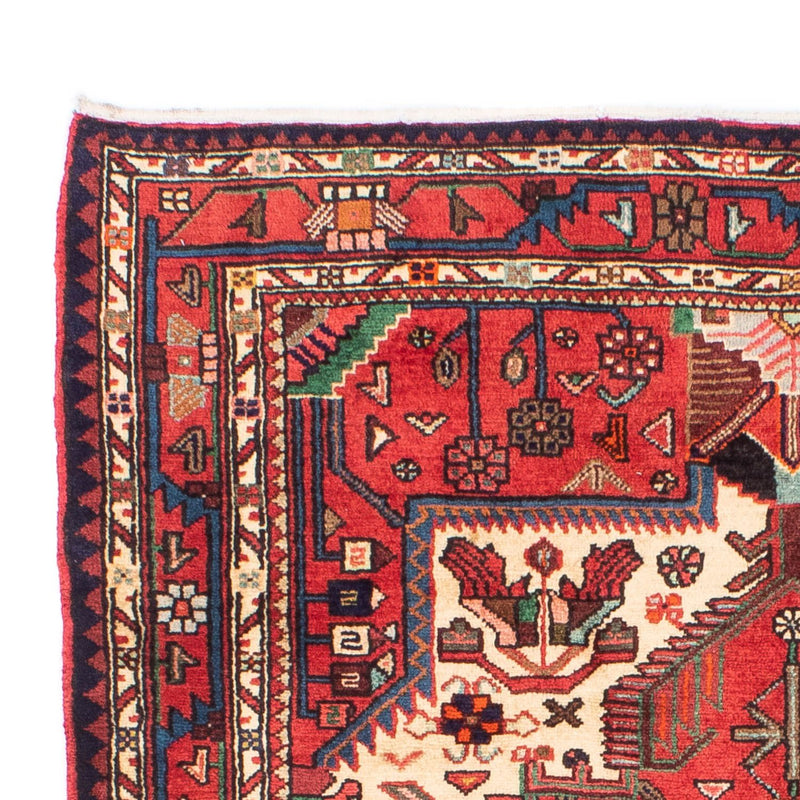 Perserteppich - Nomadic 212 x 130 cm - dunkelrot