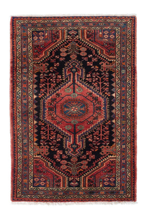 Perserteppich - Nomadic 130 x 88 cm - dunkelblau
