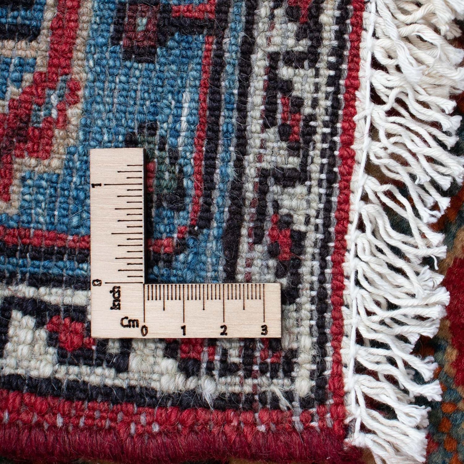 Perserteppich - Nomadic 125 x 83 cm - dunkelrot