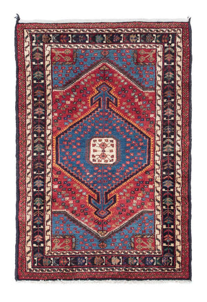 Perserteppich - Nomadic 120 x 81 cm - blau