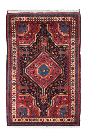 Perserteppich - Nomadic 128 x 82 cm - dunkelblau