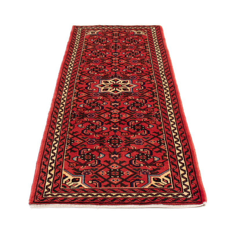 Perserteppich - Nomadic 198 x 75 cm - dunkelrot