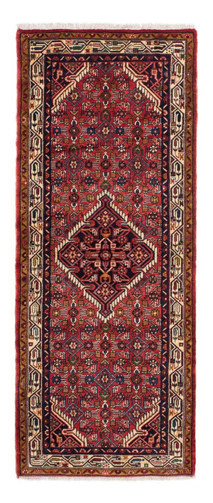 Perserteppich - Nomadic 200 x 78 cm - dunkelrot