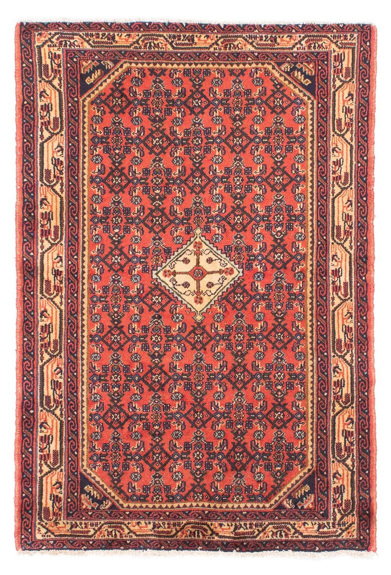 Perserteppich - Nomadic 150 x 102 cm - hellrot