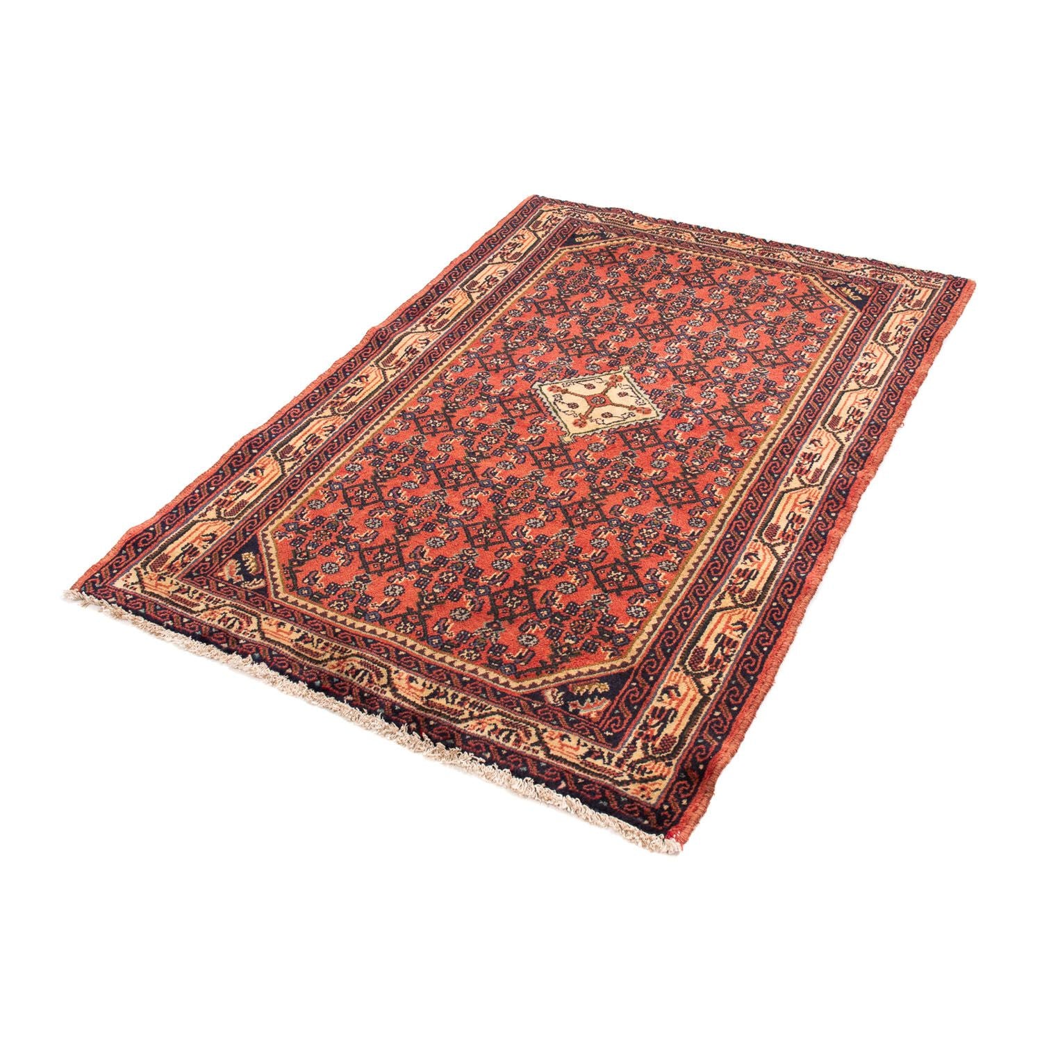 Perserteppich - Nomadic 150 x 102 cm - hellrot