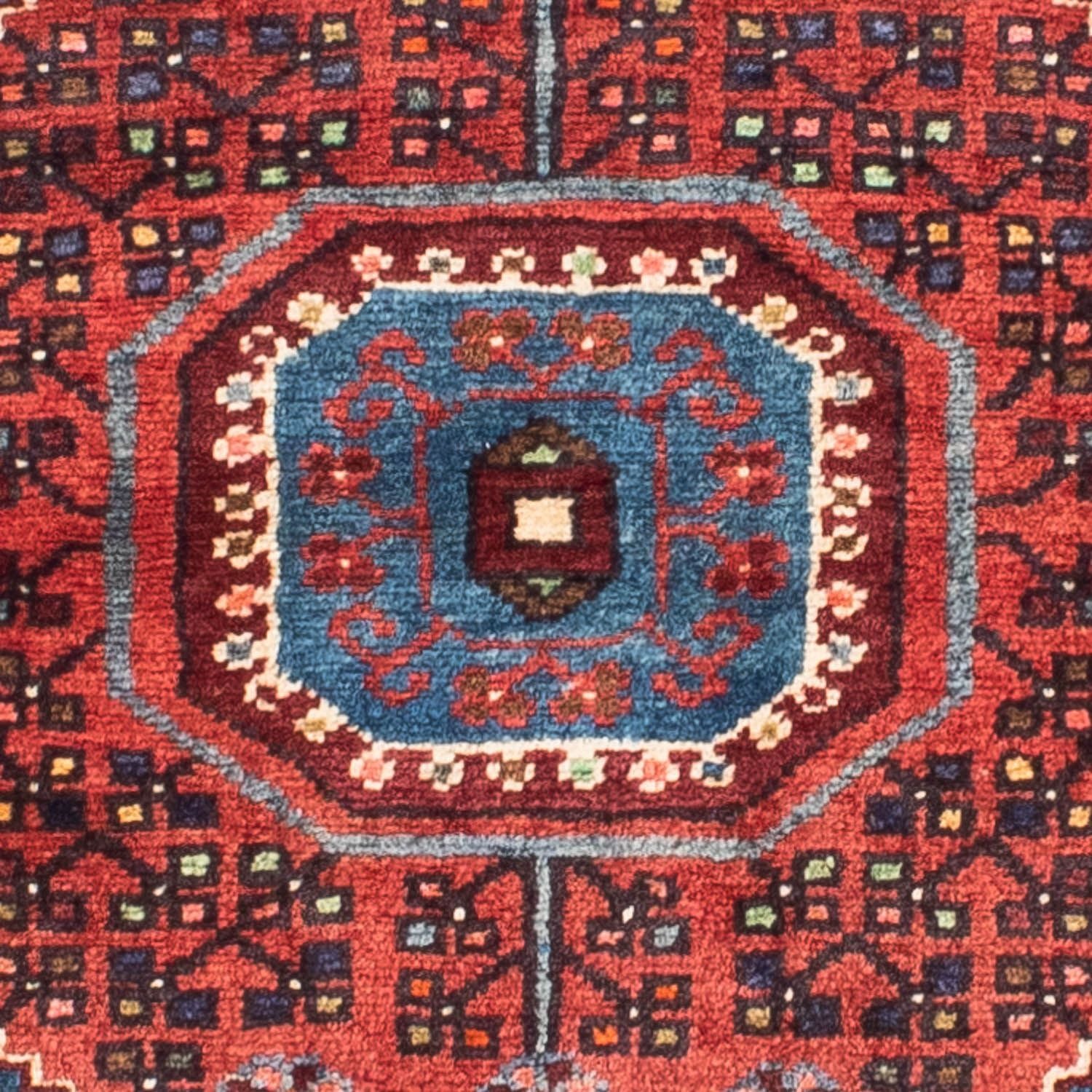 Perserteppich - Nomadic 163 x 110 cm - rot
