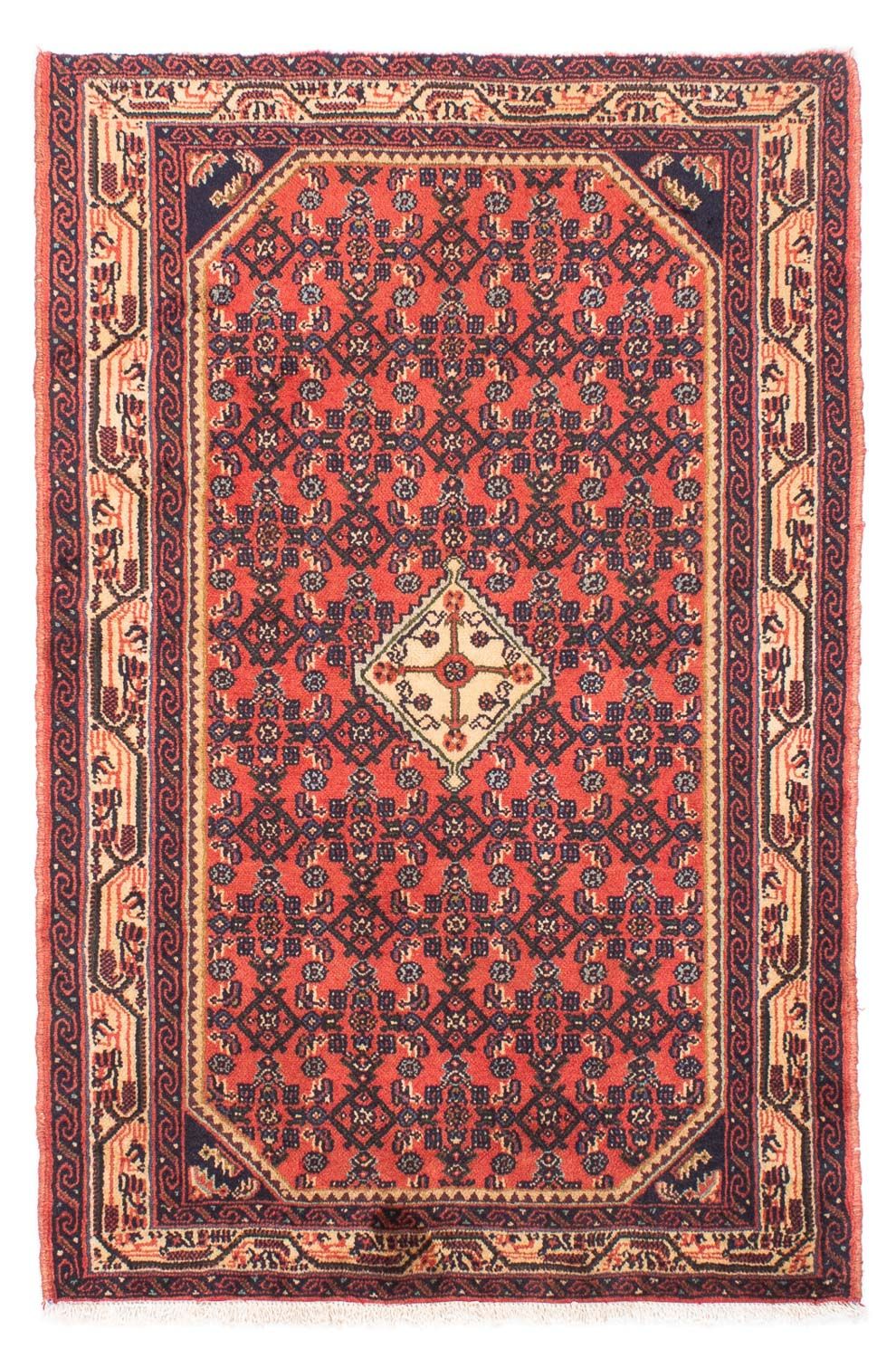 Perserteppich - Nomadic 150 x 98 cm - hellrot