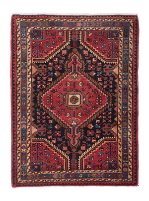 Perserteppich - Nomadic 127 x 95 cm - dunkelblau
