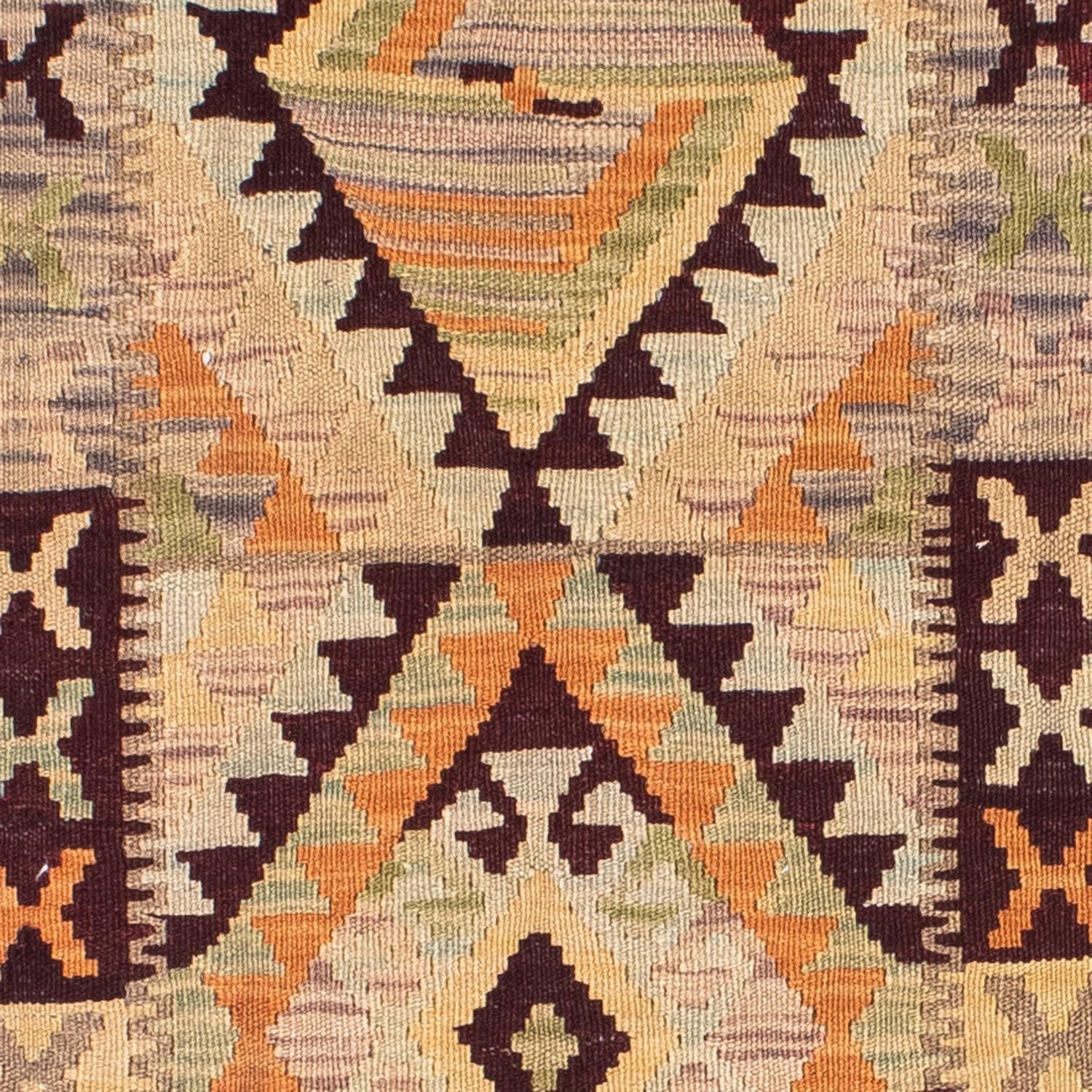 Kelim Teppich - Oriental 200 x 69 cm - beige