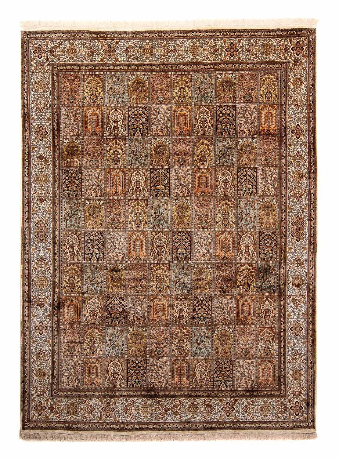 Seidenteppich - Kaschmir Seide 332 x 248 cm Wohnzimmer Teppich