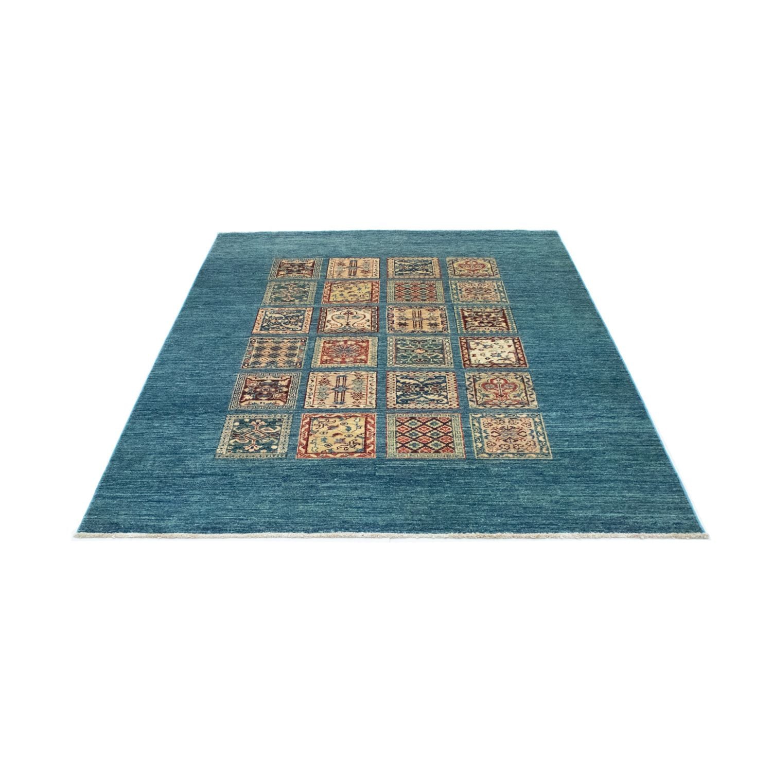 Ziegler Teppich 209 x 145 cm - seeblau