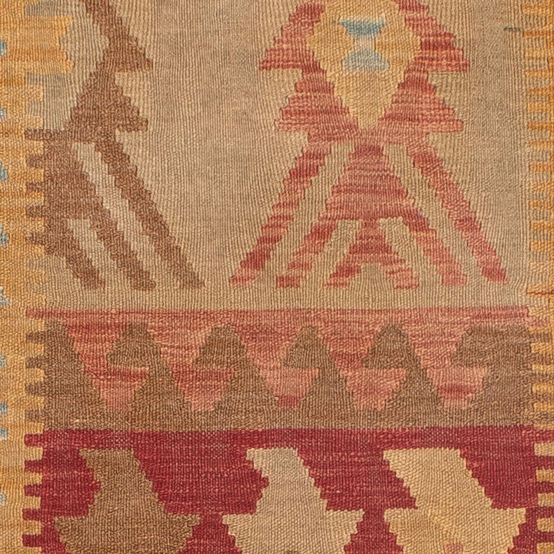 Kelim Teppich - Splash 392 x 73 cm - mehrfarbig