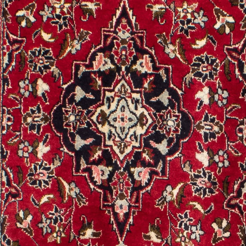 Perserteppich - Keshan 340 x 98 cm - dunkelrot