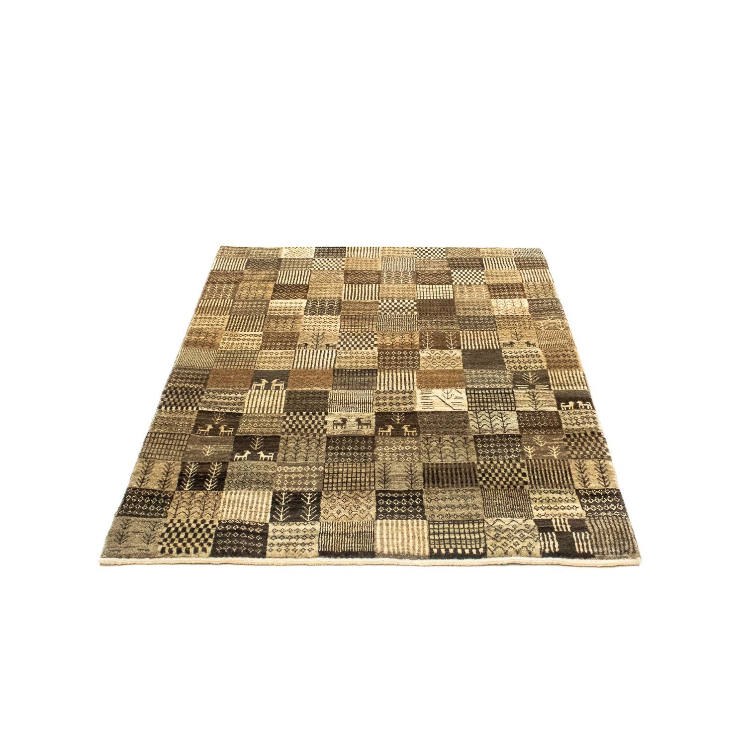 Gabbeh Teppich - Loribaft Perser 142 x 100 cm