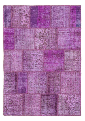 Patchwork Teppich 240 x 170 cm