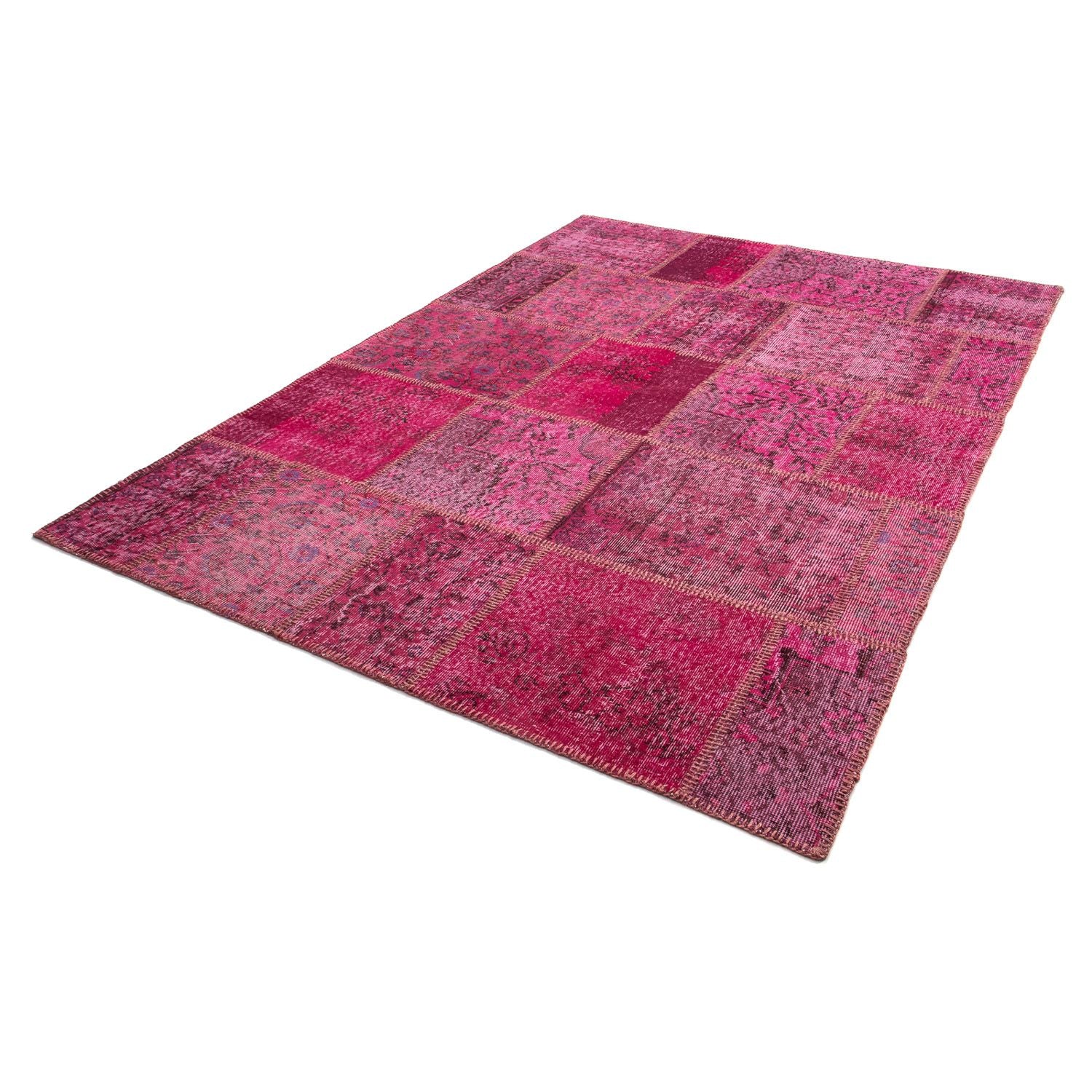 Patchwork Teppich 240 x 170 cm - mehrfarbig