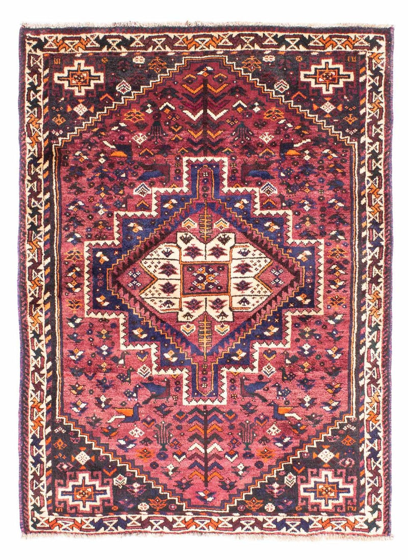 Perserteppich - Nomadic 155 x 110 cm - fuchsia