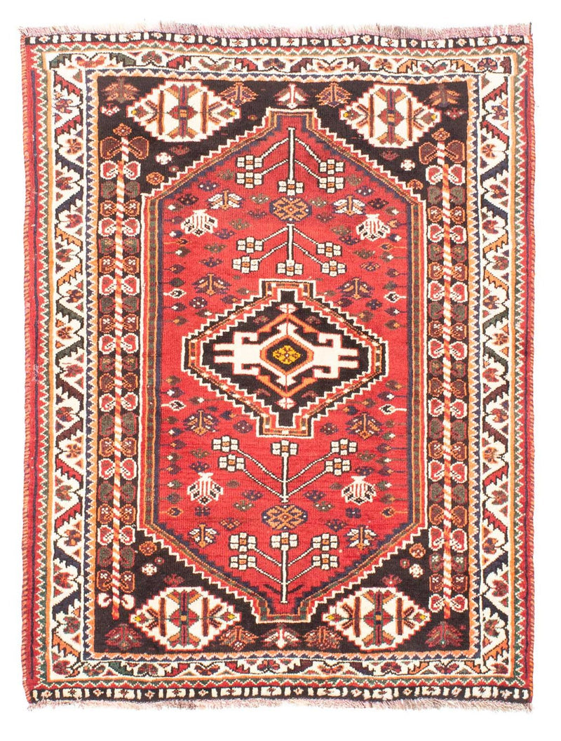 Perserteppich - Nomadic 147 x 110 cm - rot
