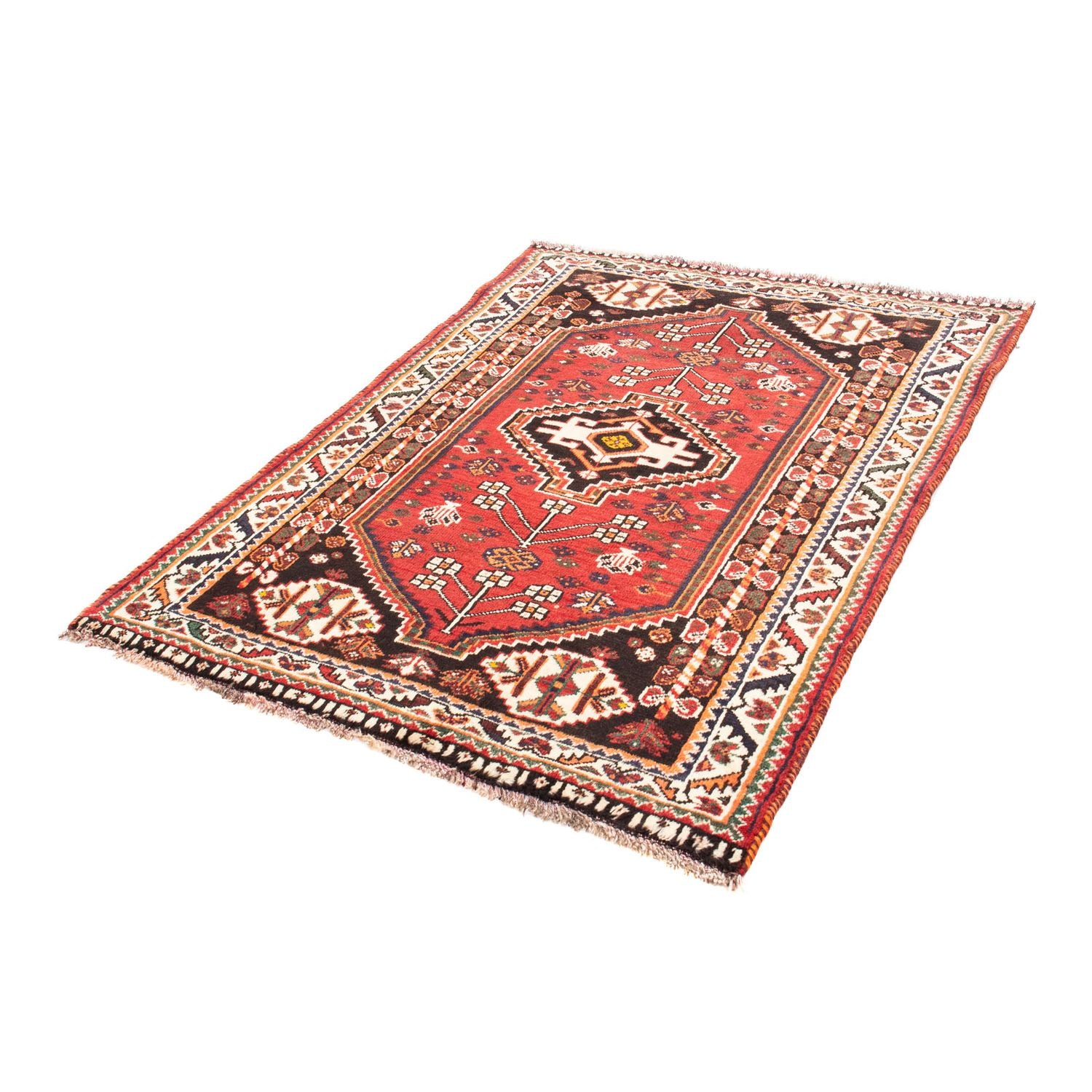 Perserteppich - Nomadic 147 x 110 cm - rot