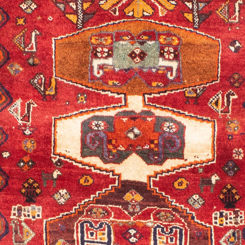 Perserteppich - Nomadic 160 x 105 cm - rot