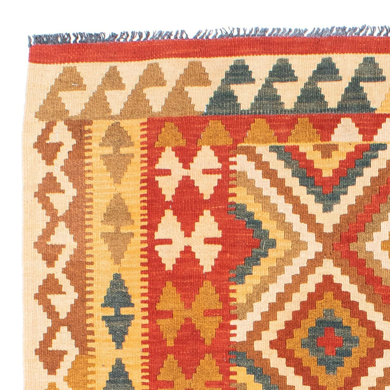 Kelim Teppich - Oriental 200 x 133 cm - rot
