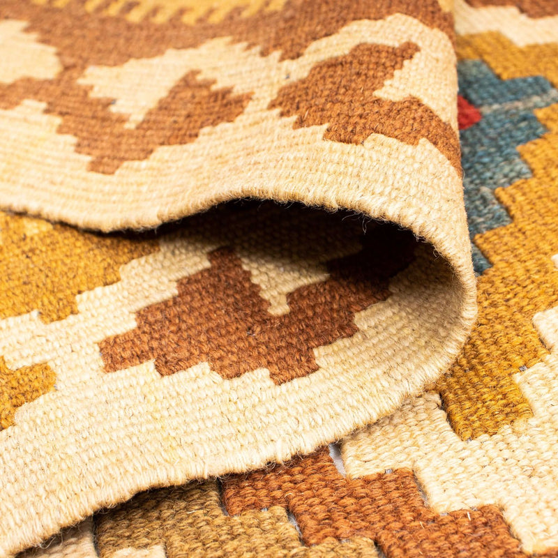 Kelim Teppich - Oriental 200 x 133 cm - rot