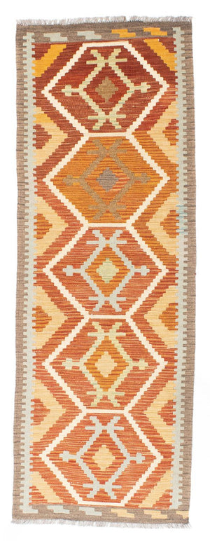 Kelim Teppich - Oriental 205 x 71 cm - rost