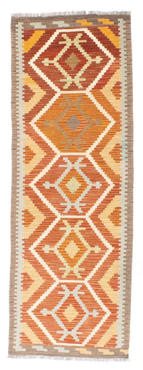 Kelim Teppich - Oriental 205 x 71 cm - rost