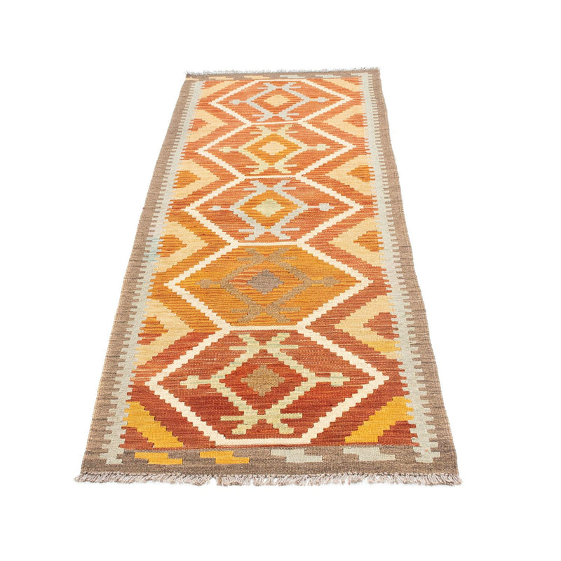 Kelim Teppich - Oriental 205 x 71 cm - rost