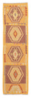 Kelim Teppich - Splash 191 x 52 cm - gold
