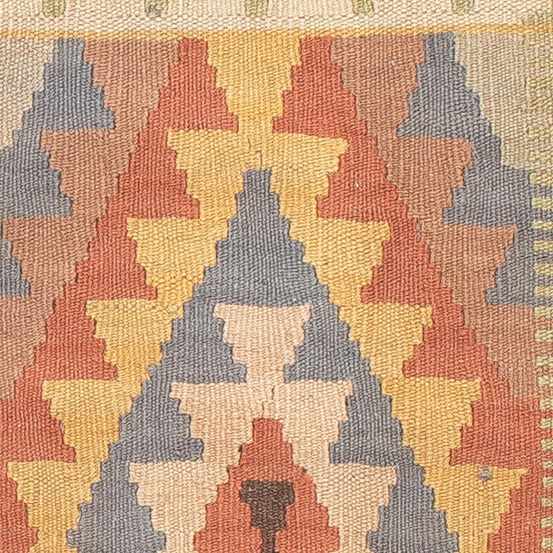 Kelim Teppich - Splash 194 x 48 cm - mehrfarbig