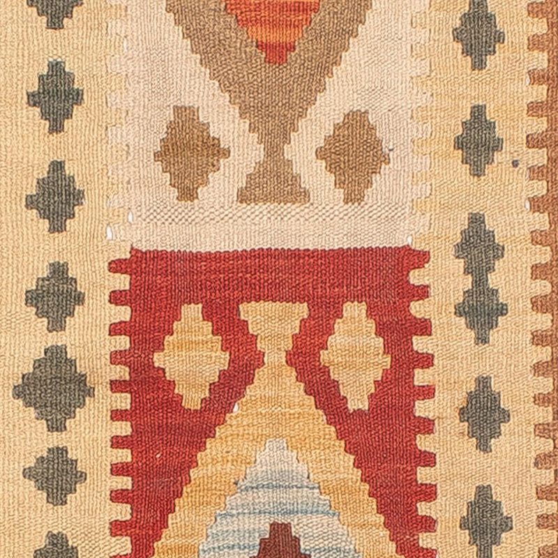 Kelim Teppich - Splash 254 x 81 cm - mehrfarbig